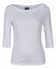 C of C LADIES 3/4 SLEEVE BOAT NECK TEE