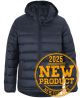 JB's URBAN HOODED PUFFER JACKET NAVY - 4XL