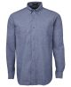JB's L/S CHAMBRAY SHIRT BLUE/BLUE