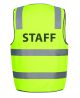 JB's HV (D+N) SAFETY VEST PRINT STAFF