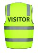 JB's HV (D+N) SAFETY VEST PRINT VISITOR