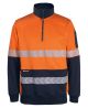 JB's HV 330G 1/2 ZIP SEGMENTED TAPE FLEECE