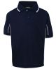 PODIUM KIDS S/S PIPING POLO
