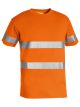 Taped Hi Vis Cotton T-Shirt