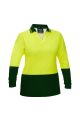 Women's Hi Vis V-Neck Polo