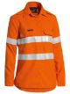 TenCate Tecasafe® Plus 580 Women's Taped Hi Vis Lightweight FR Vented Shirt