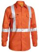 3M X Taped Hi Vis Long Sleeve Mens Drill Shirt