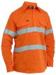Taped Hi Vis Cool Lightweight Closed Front Shirt