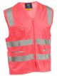 Taped Hi Vis Safety Zip Vest