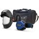 Ready 2 Weld Kit - CleanAIR Basic PAPR & Omnira COMBI Welding Helmet in premium duffel bag