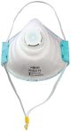 Maxisafe P2 Respirator with valve, card of 3