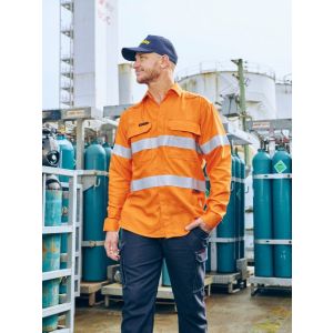 Apex 160 Taped Hi Vis FR Ripstop Vented Shirt