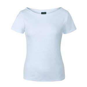 C of C LADIES S/S BOAT NECK TEE