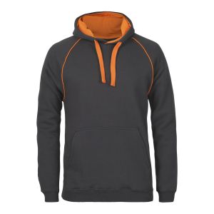 JB's CONTRAST FLEECY HOODIE