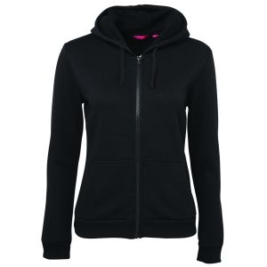 JB's LADIES P/C FULL ZIP HOODIE
