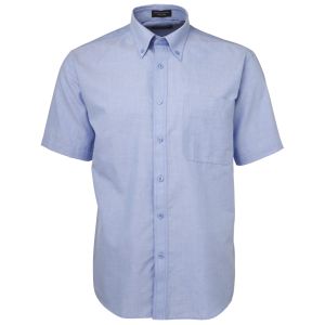 JB's S/S OXFORD SHIRT LT BLUE