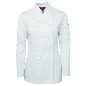 JB's LADIES L/S CHEF'S JACKET