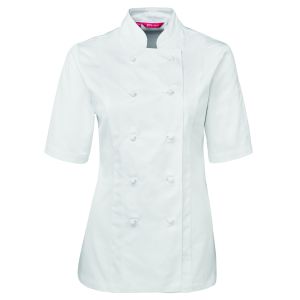 JB's LADIES S/S CHEF'S JACKET