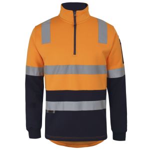 JB's 1/2 ZIP AUST. RAIL (D+N) FLEECE SWEATER