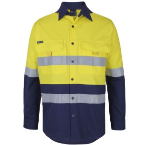 JB's HV (D+N) L/S RIPSTOP FISHING SHIRT