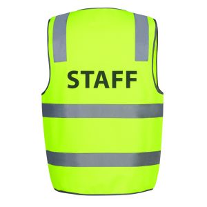 JB's HV (D+N) SAFETY VEST PRINT STAFF