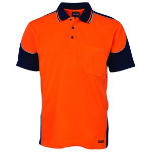 JB's HV 4602.1 S/S CONTRAST PIPING POLO