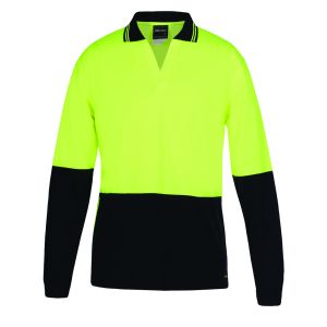 JB's HV 4602.1 L/S NON BUTTON POLO