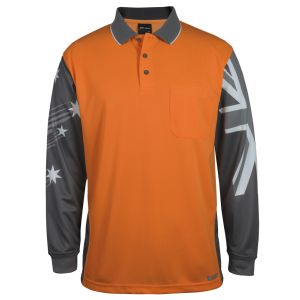 JB's HV L/S SOUTHERN CROSS POLO
