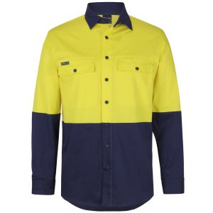 JB's HV L/S STRETCH WORK SHIRT