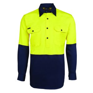 JB's HV CLOSE FRONT L/S 190G SHIRT