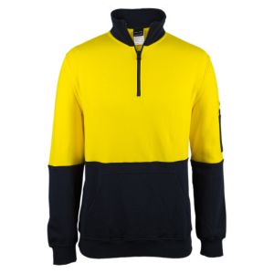 JB's HV 310 COTTON 1/2 ZIP FLEECE
