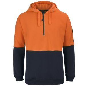 JB's HV 1/2 ZIP FLEECY HOODIE
