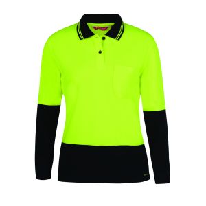 JB's LADIES HV L/S COMFORT POLO