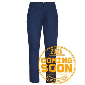 JB's LADIES MULTI PKT STRETCH TWILL PANT NAVY-06