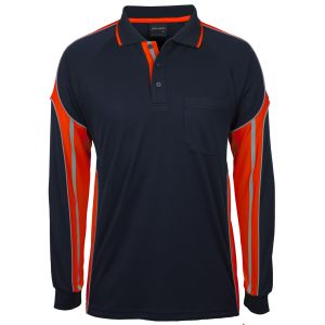JB's L/S STREET PANEL POLO
