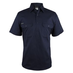 JB's CLOSE FRONT S/S 150G WORK SHIRT