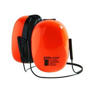 JB's 32dB SUPREME EAR MUFF WITH NECK BAND
