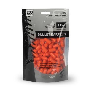 JB's BULLET SHAPED EARPLUG (200 PIECES)