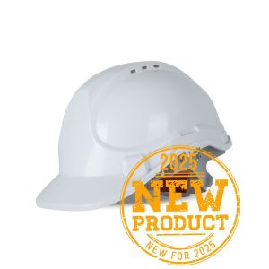 JB's PUSH-LOCK SAFETY HELMET (10PK) WHITE
