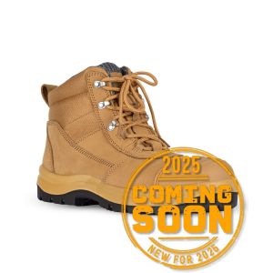 JB's ATRAX ZIP SAFETY BOOT WHEAT/GREY -12