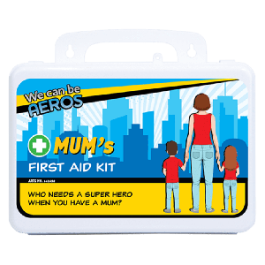 MUM'S 2 Series Plastic Waterproof First Aid Kit 21 x 7.5 x 13cm