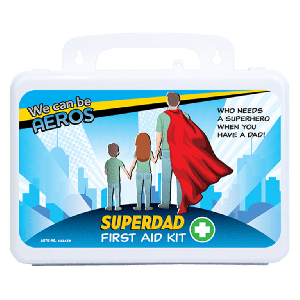 SUPERDAD 2 Series Plastic Waterproof First Aid Kit 21 x 7.5 x 13cm