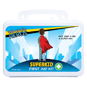 SUPERKID 2 Series Plastic Waterproof First Aid Kit 21 x 7.5 x 13cm