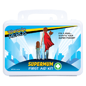 SUPERMUM 2 Series Plastic Waterproof First Aid Kit 21 x 7.5 x 13cm