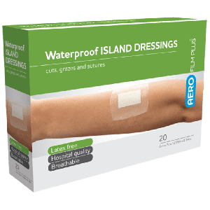AEROFILM PLUS Waterproof Island Dressing 6 x 7cm Box/20
