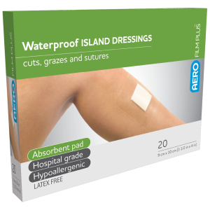 AEROFILM PLUS Waterproof Island Dressing 9 x 10cm  Box/20