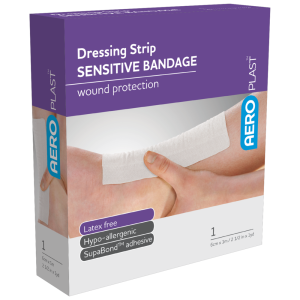 AEROPLAST Sensitive Dressing Strip 6cm x 1M