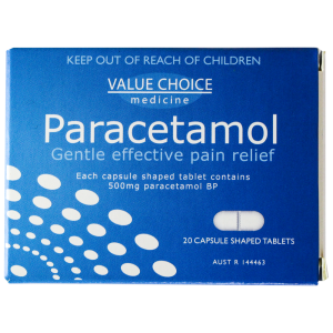 Paracetamol 500mg Tablets Box/20