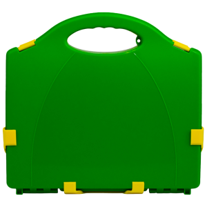 AEROCASE Medium/Large Green and Yellow Neat Plastic Case 34 x 28 x 10cm (for AFAK5P)