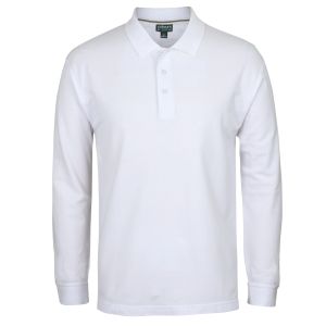 C of C L/S PIQUE POLO